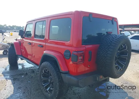 2018 Jeep Wrangler Unlimited Sahara 4X4 from USA, damaged, VIN 1C4HJXEGXJW271869